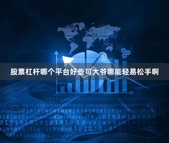 股票杠杆哪个平台好些可大爷哪能轻易松手啊