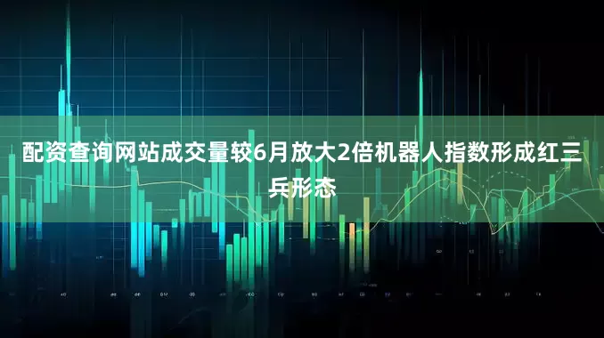 配资查询网站成交量较6月放大2倍机器人指数形成红三兵形态