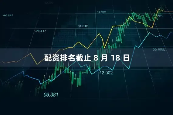配资排名截止 8 月 18 日